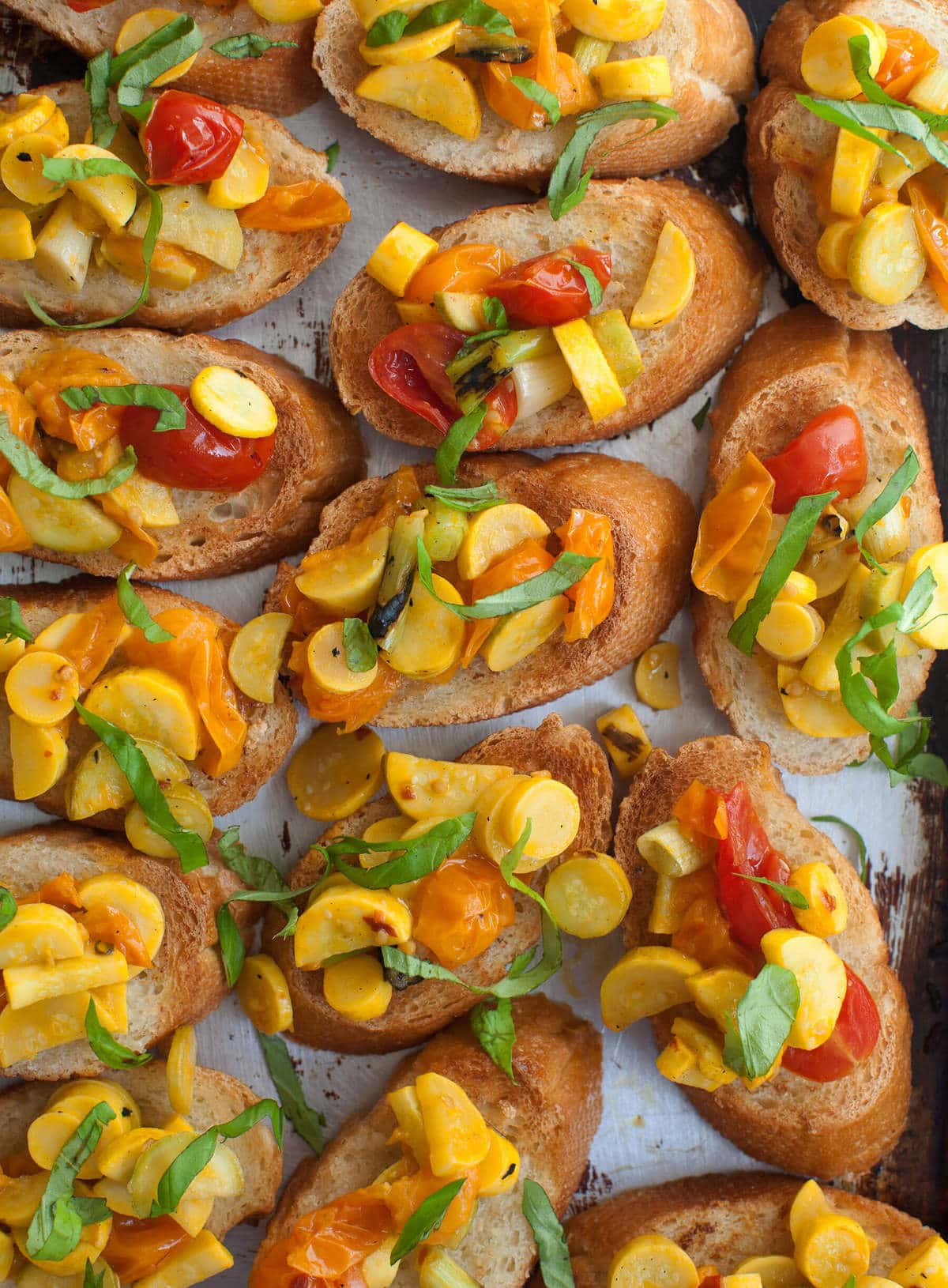 Late Summer Bruschetta 