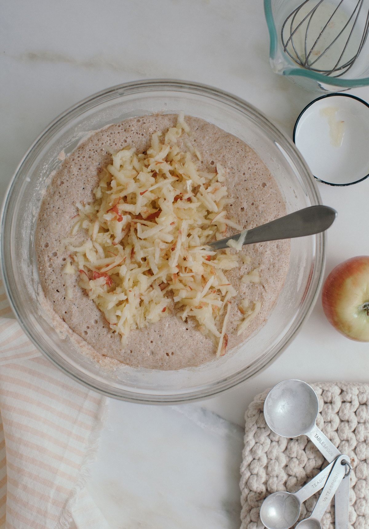 Spelt Apple Pancakes