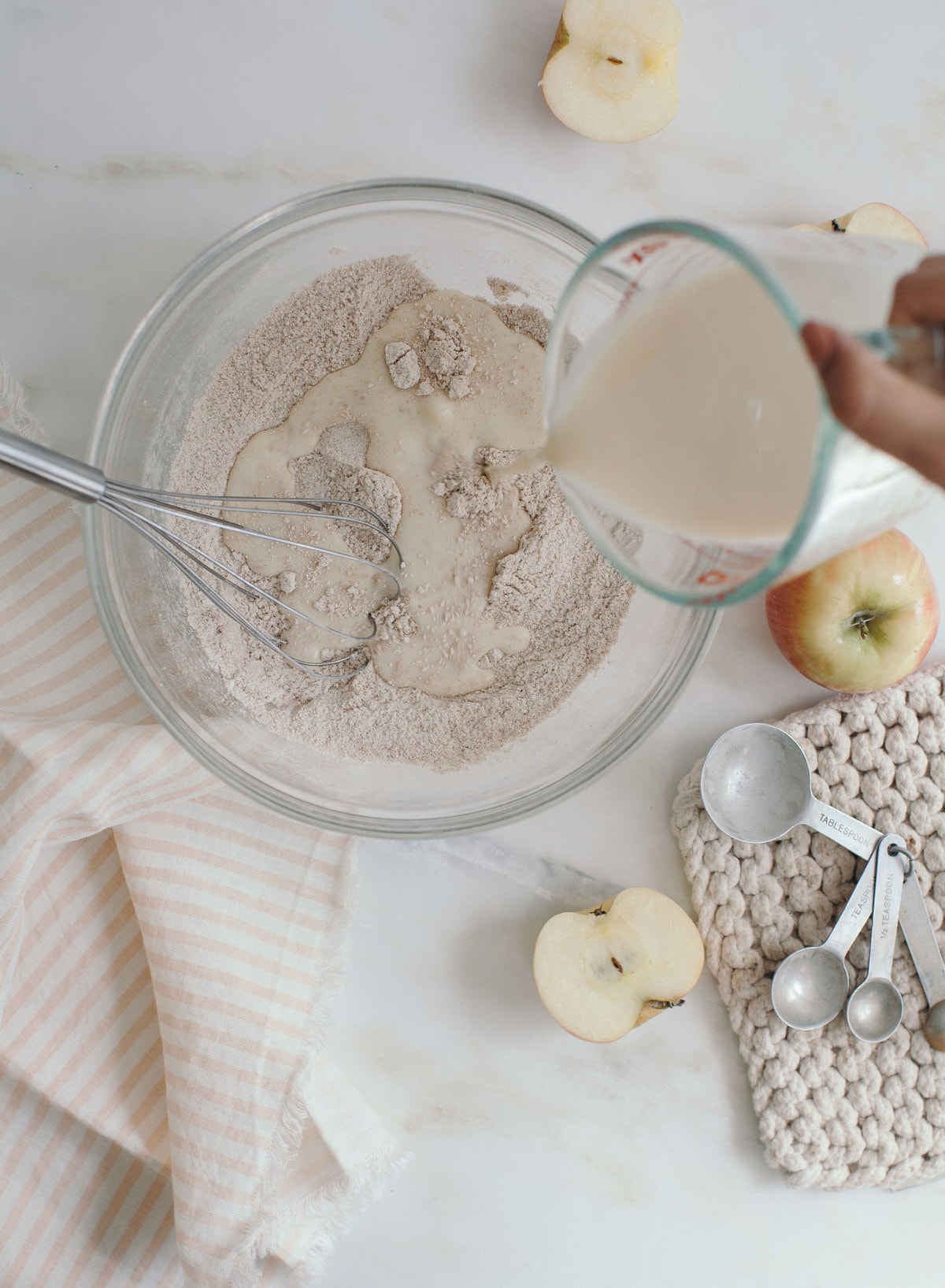 Spelt Apple Pancakes