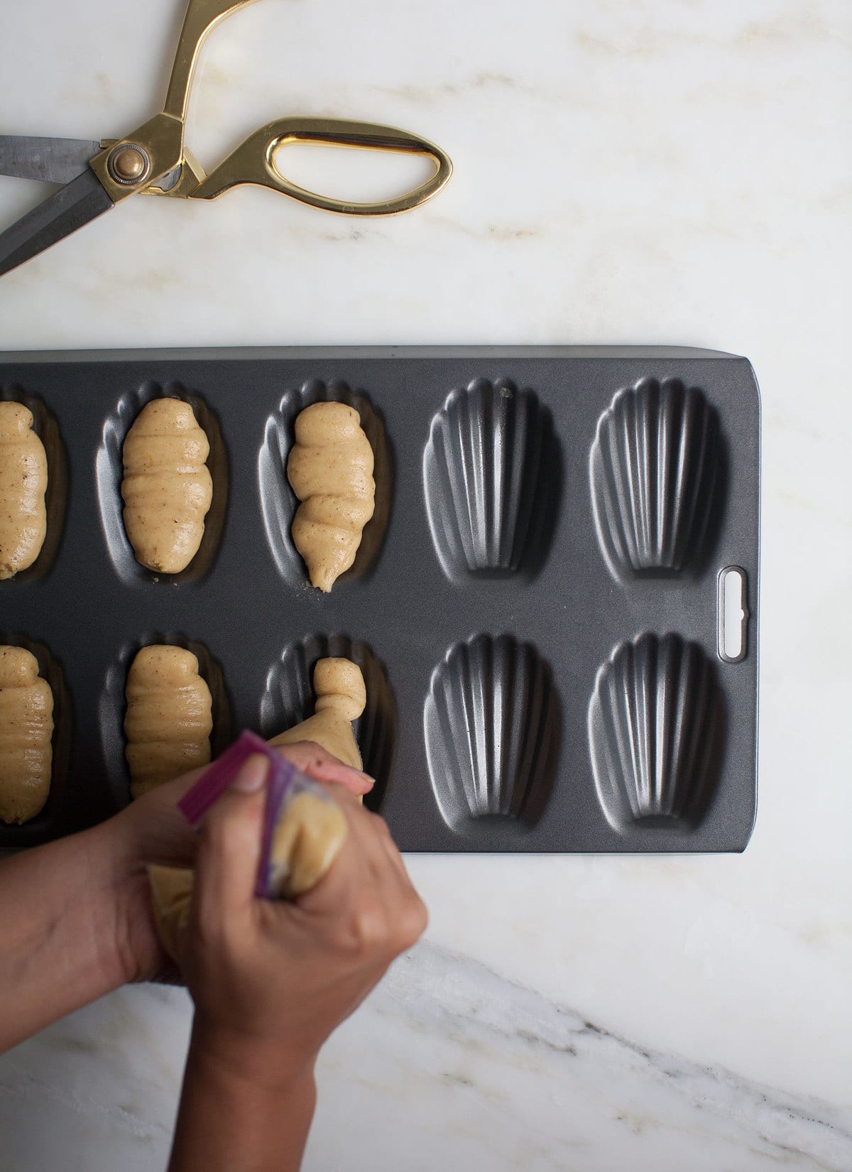 Brown Butter Orange Madeleines 
