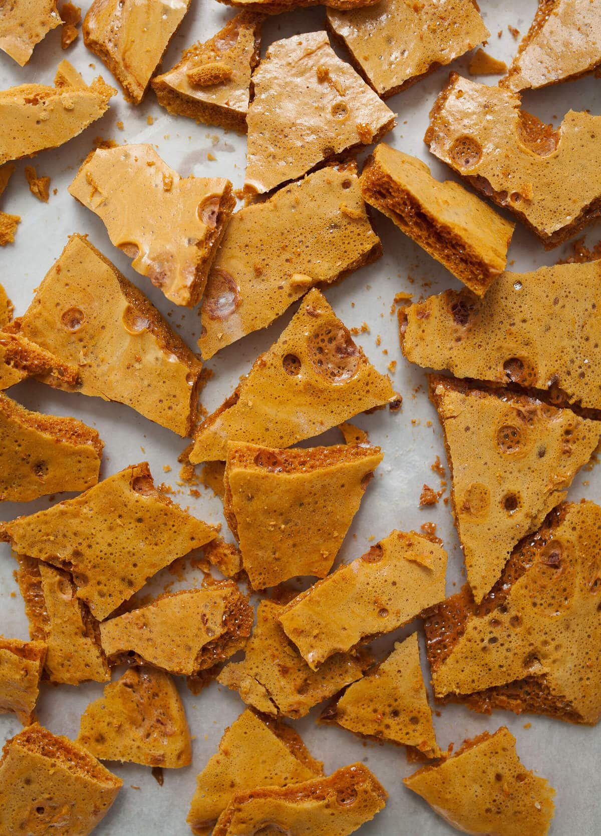 Honeycomb Candy in shards. 