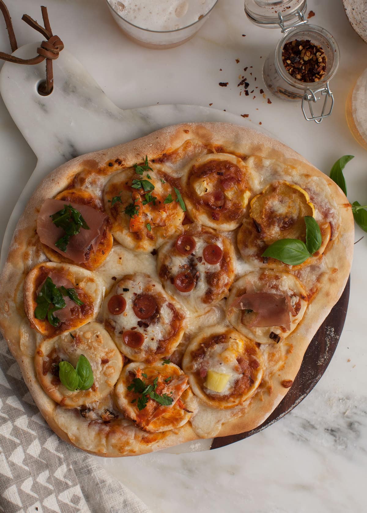 Pizzaception: Lil' Pizzas on Pizza