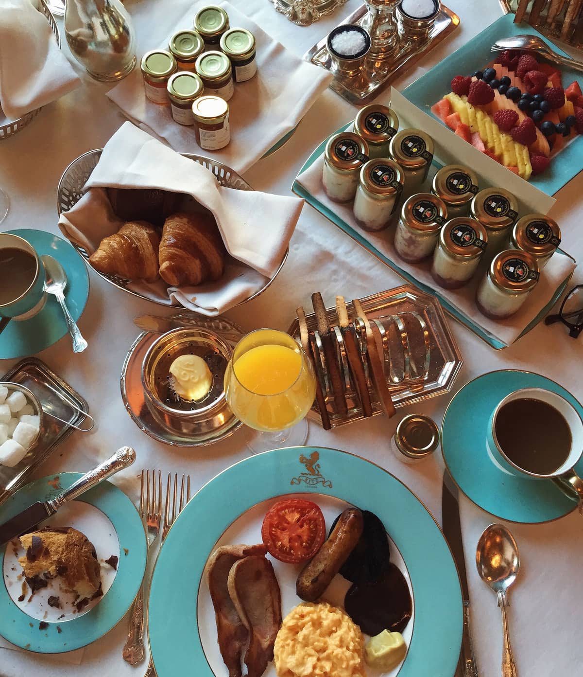 Breakfast at The Ritz London