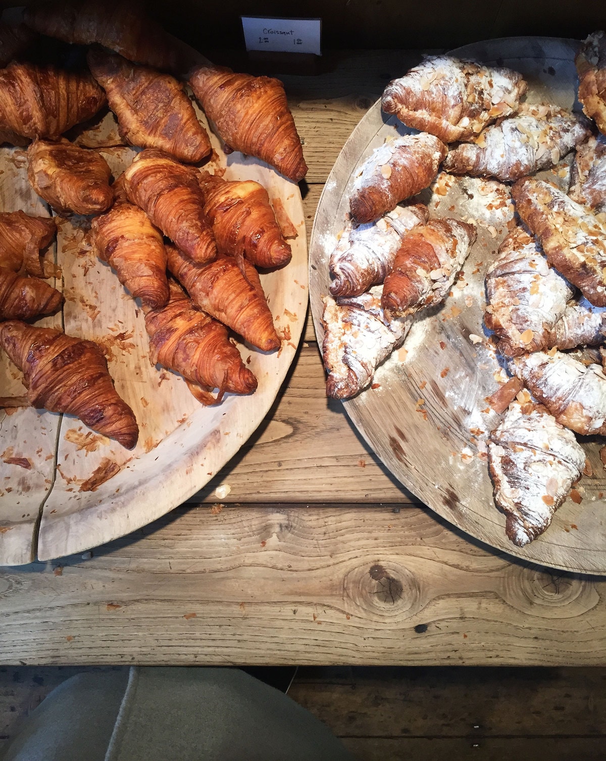 Croissants at Borough Market