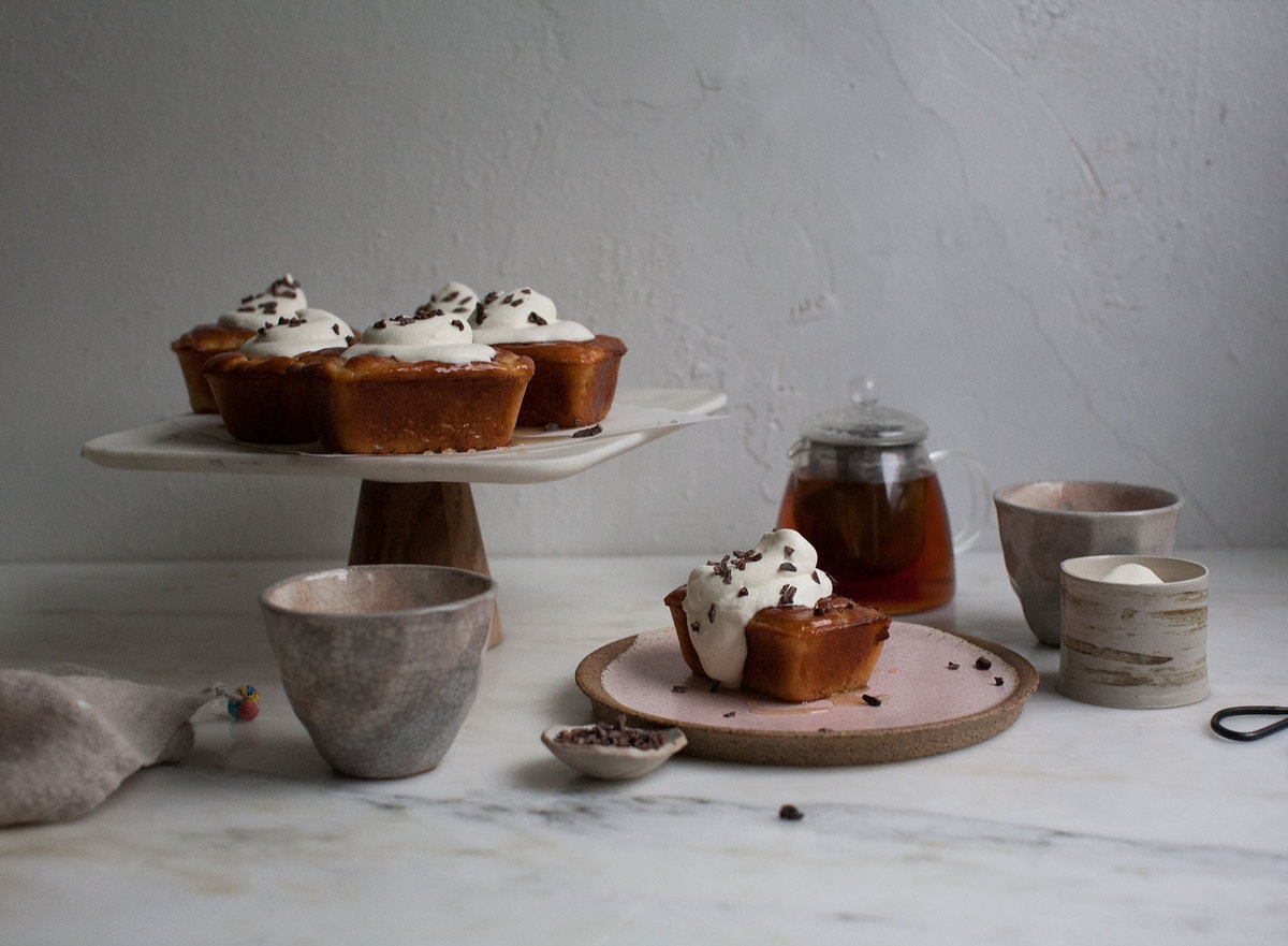 Hot Buttered Baba Au Rhum