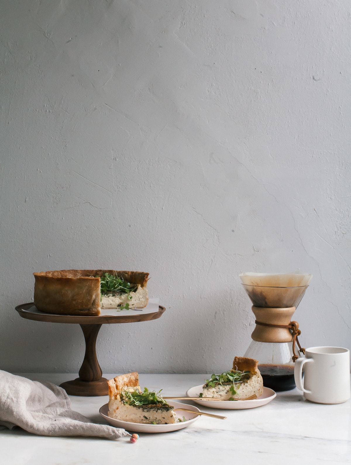 Silky-Ass Quiche with Gruyere & Fresh Herbs