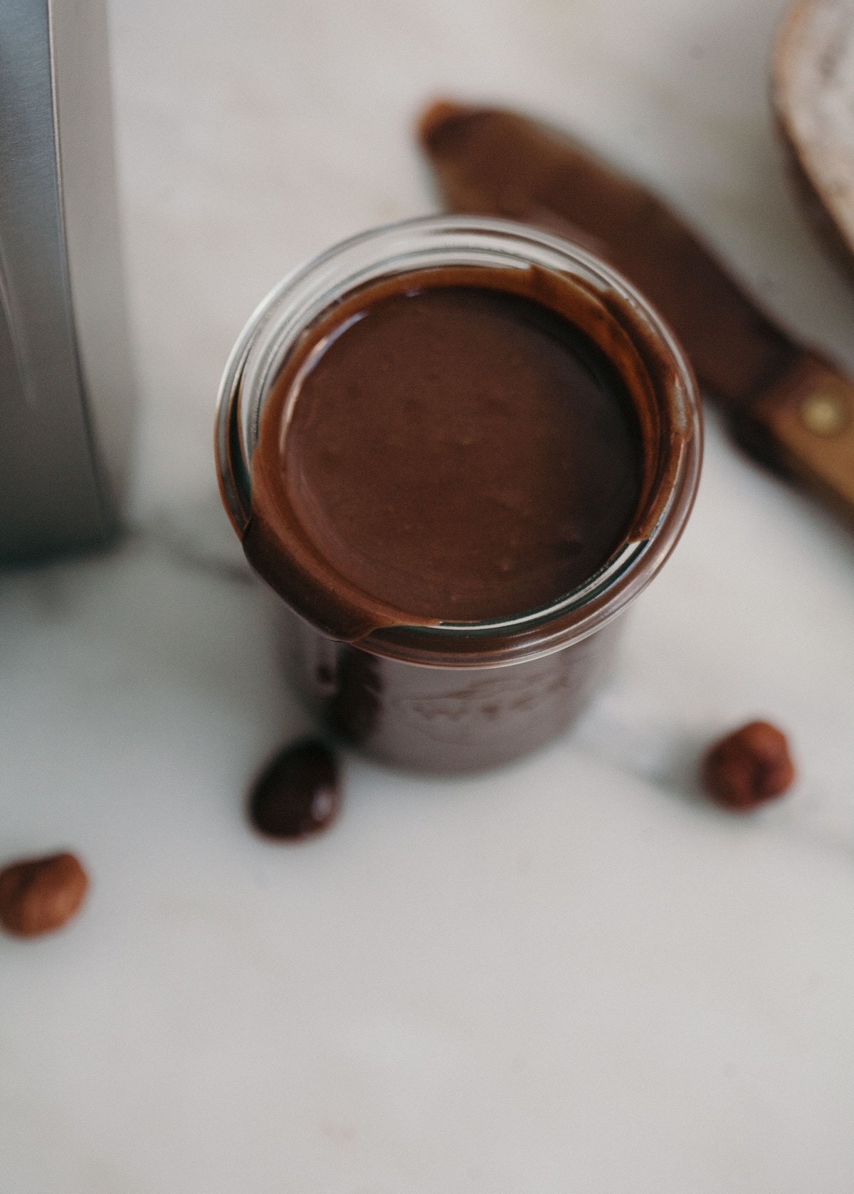 Chocolate Hazelnut Linzer Cookies (Homemade Nutella!)