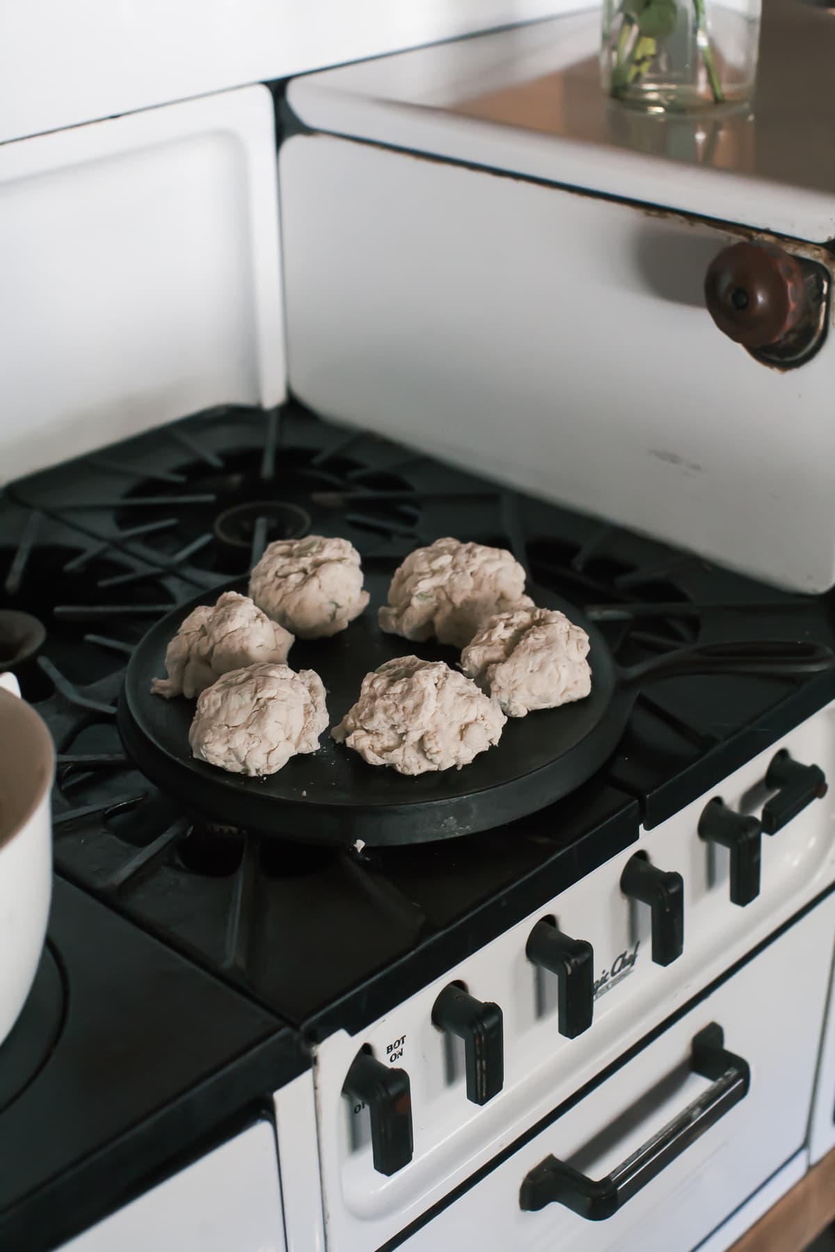 Cabin Cooking: Scallion Black Pepper Biscuits