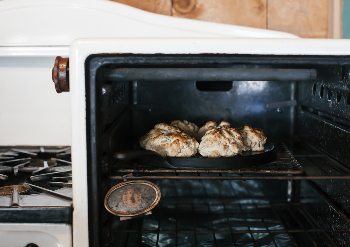 Cabin Baking: Scallion Black Pepper Drop Biscuits