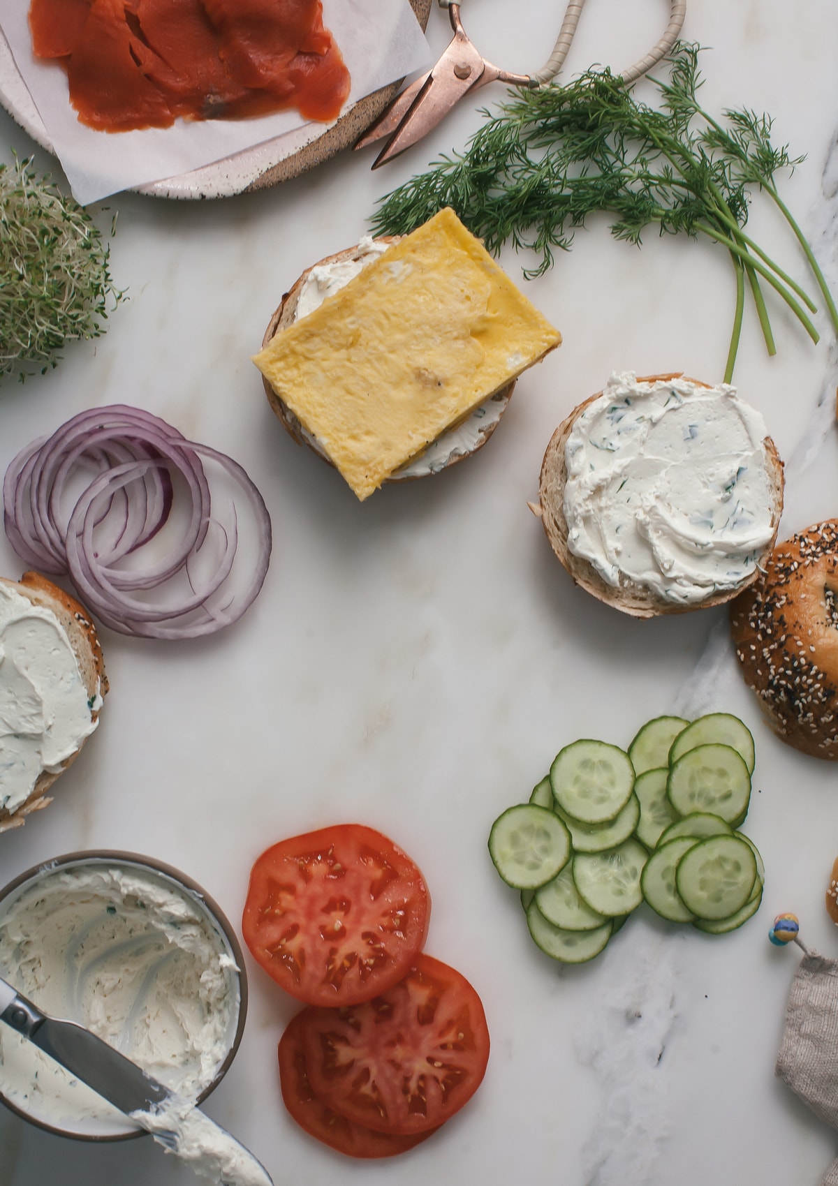 How to Make a Bomb Ass Bagel Sandwich At Home