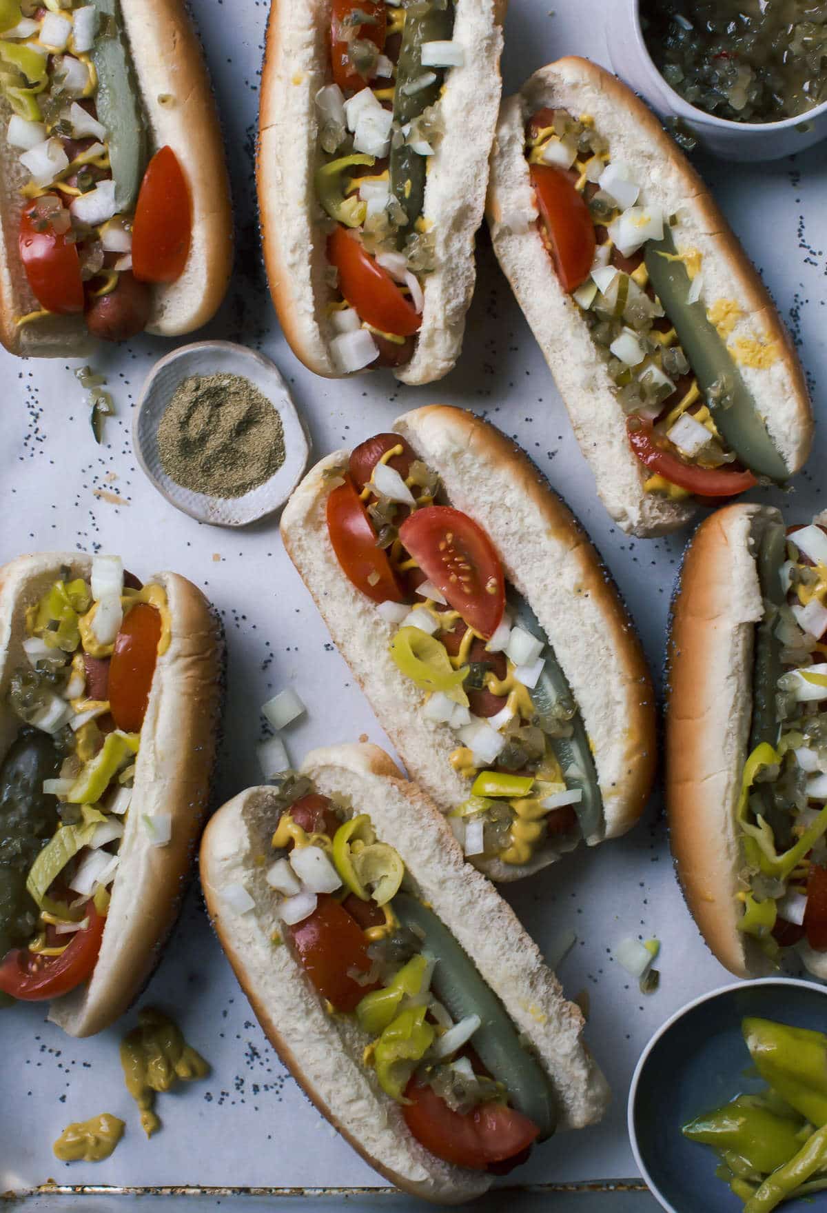 Gourmet Hot Dog Recipes for Mediterranean Inspired Hot Dogs