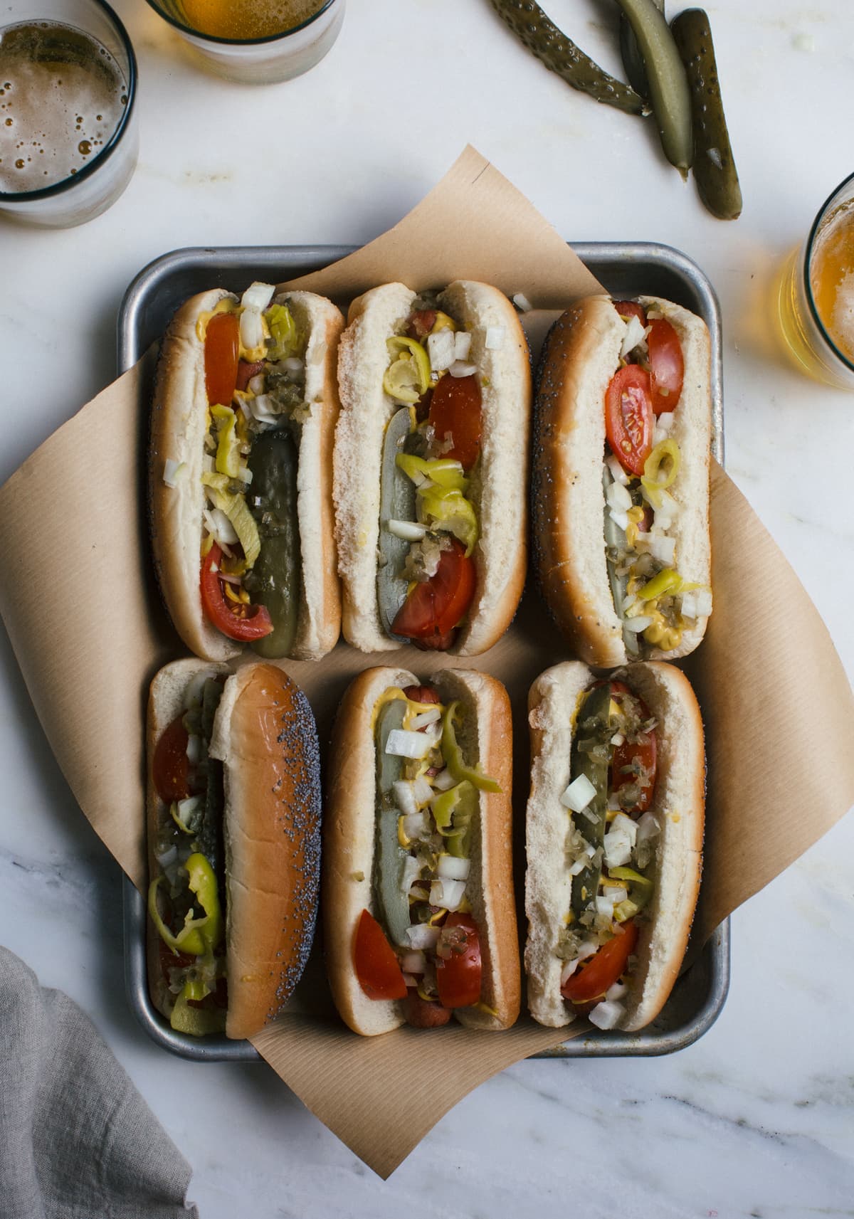 Chicago Style Hot Dogs