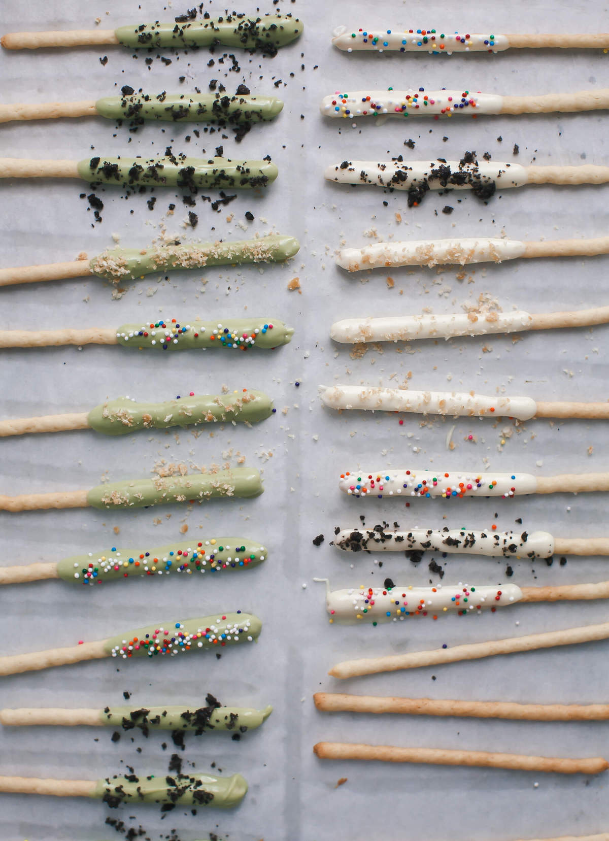 Easy Homemade Pocky Sticks (Assorted Flavors) - What To Cook Today