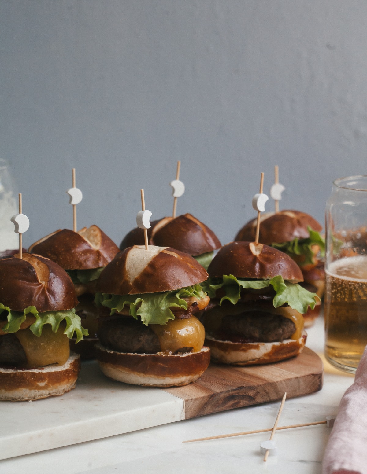 Bacon Western Cheeseburger Sliders