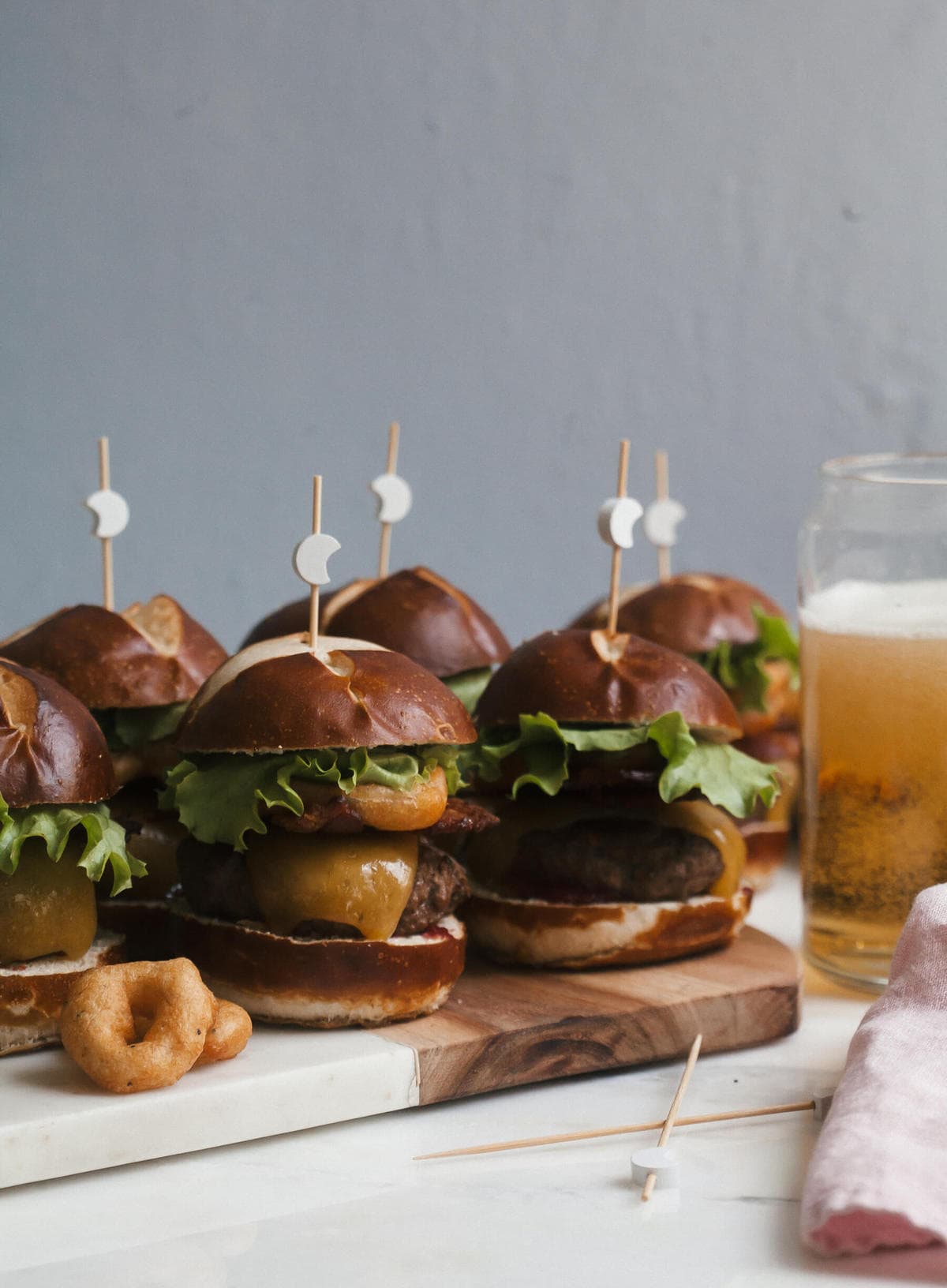 Bacon Western Cheeseburger Sliders