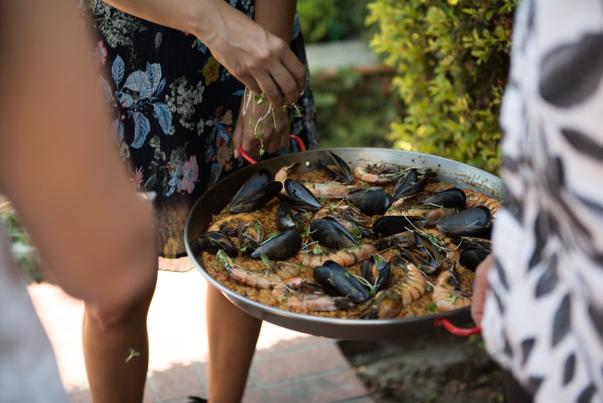 Paella Party with Anthropologie 