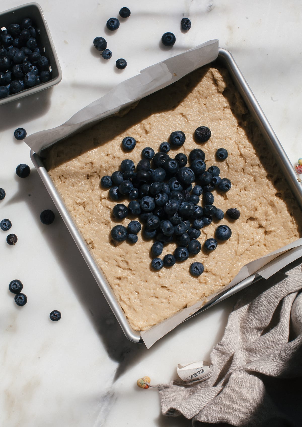 Blueberry Cardamom Coffee Cake