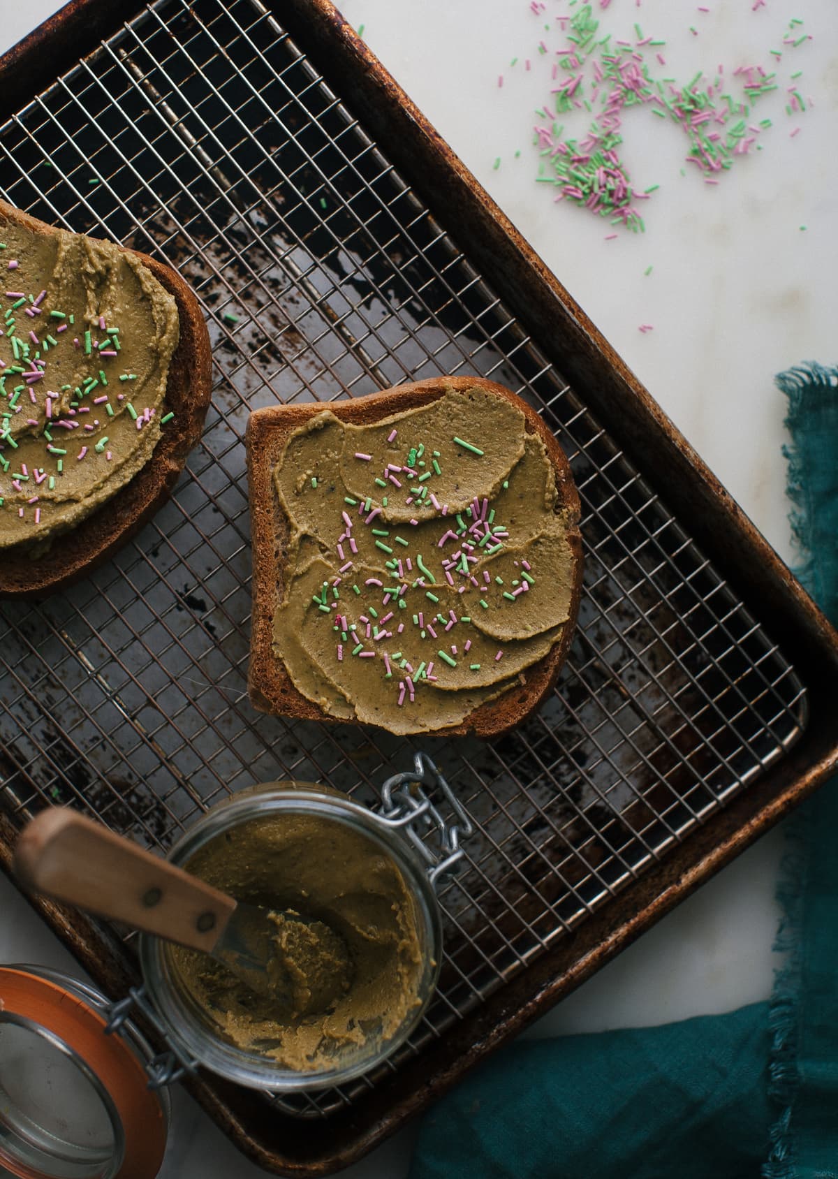 Coconut Pistachio Paste