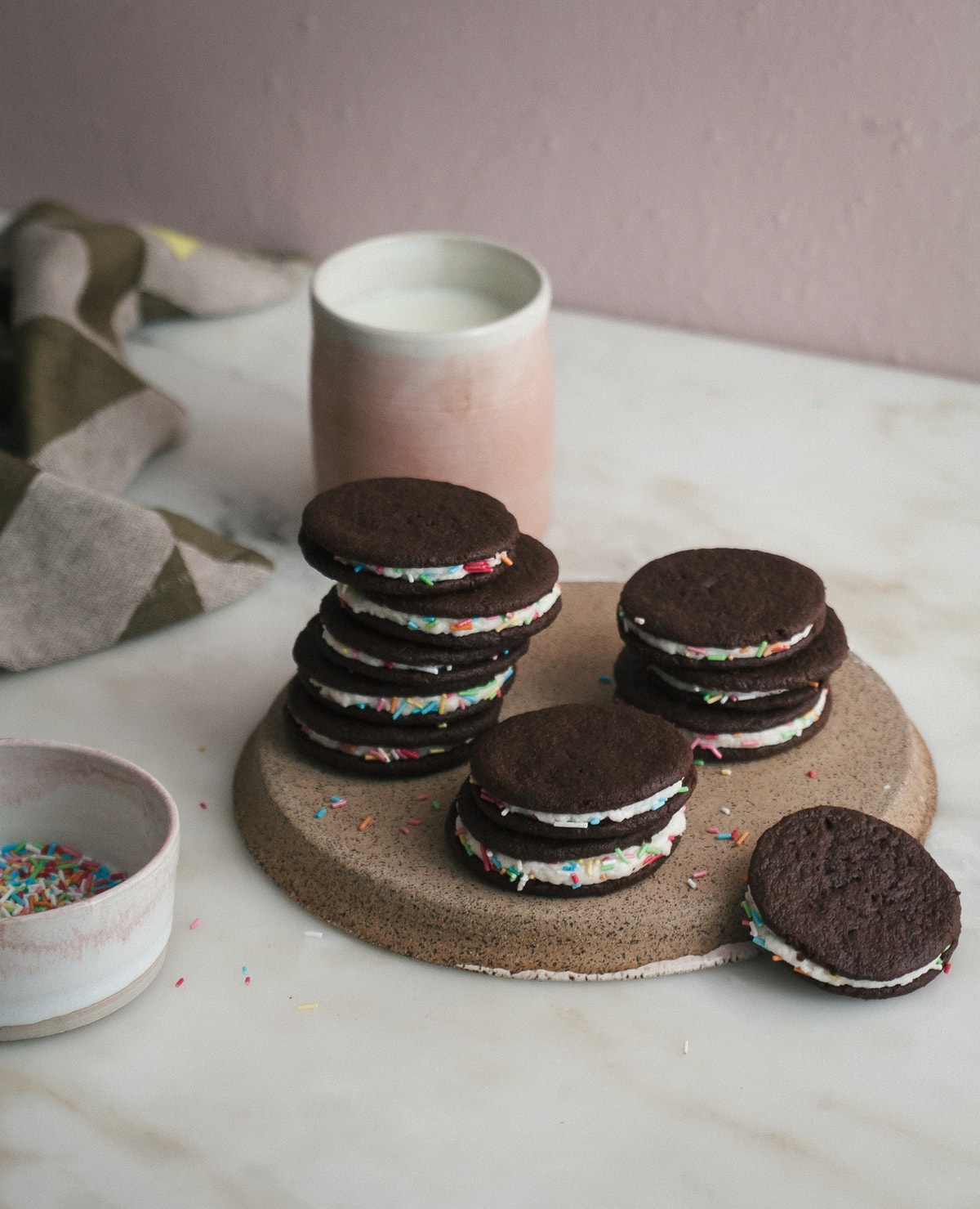 Homemade Birthday Oreos 