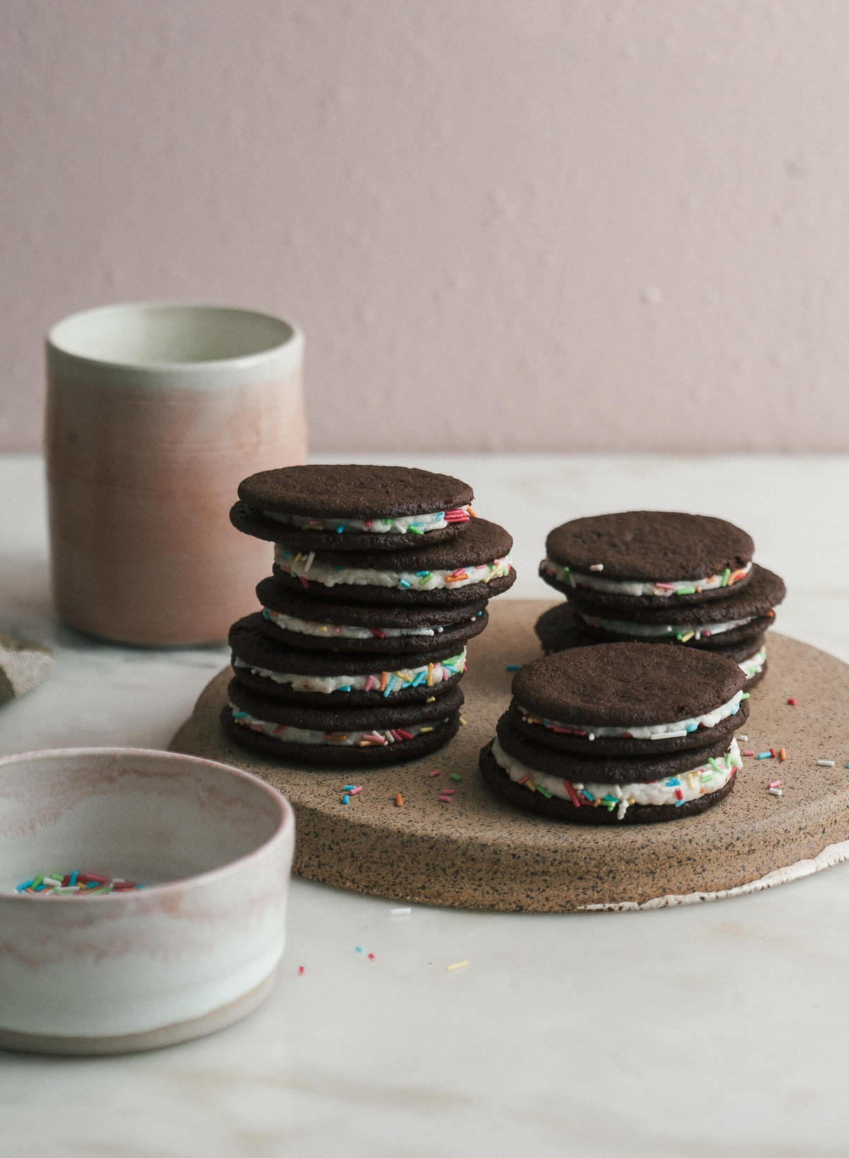 Homemade Birthday Oreos 