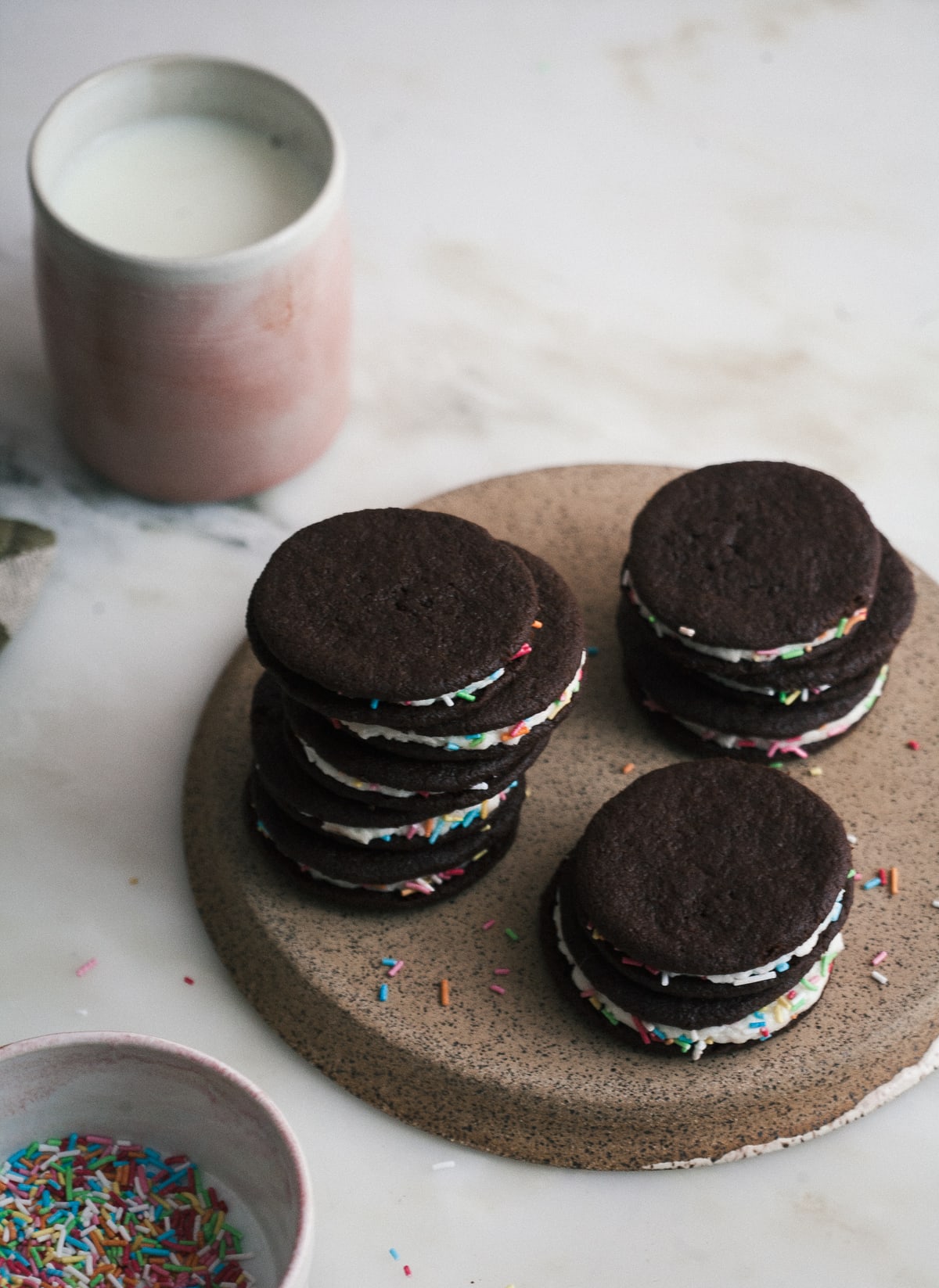 Homemade Birthday Oreos 