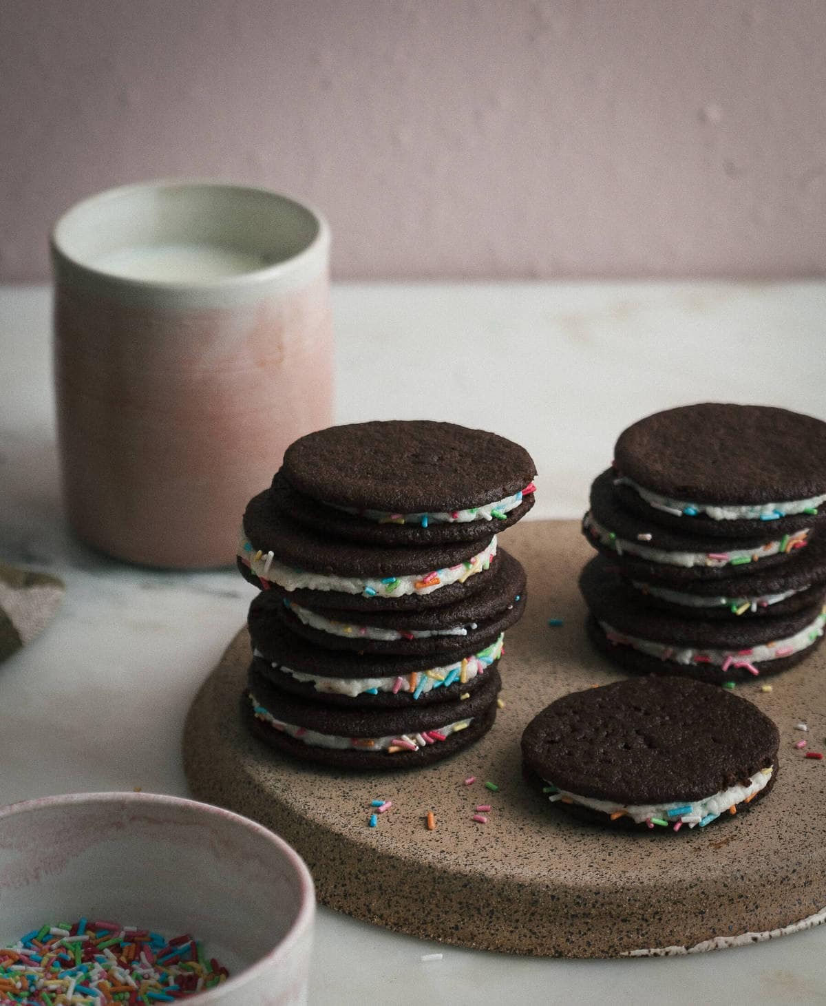 Homemade Birthday Oreos 