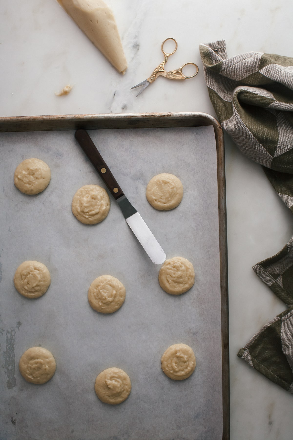 Olive Oil Cake Cookies with Blackberry Frosting