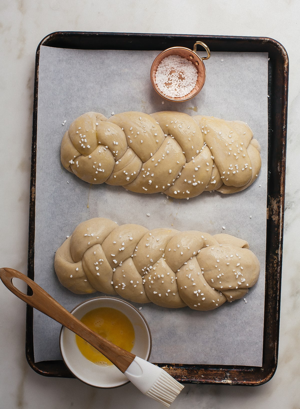 Swedish Cardamom Braided Loaf