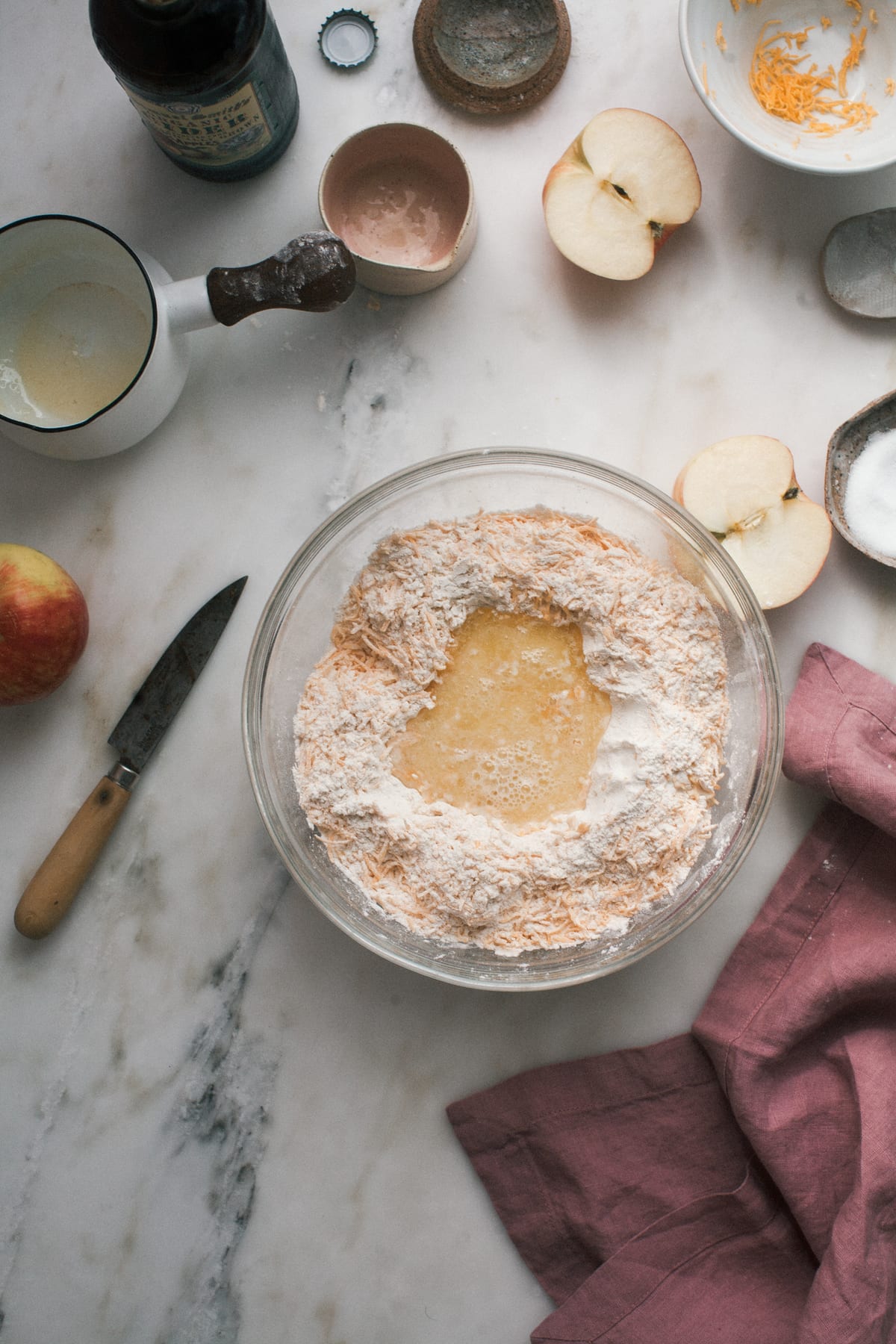 Apple Cider Cheddar Bread