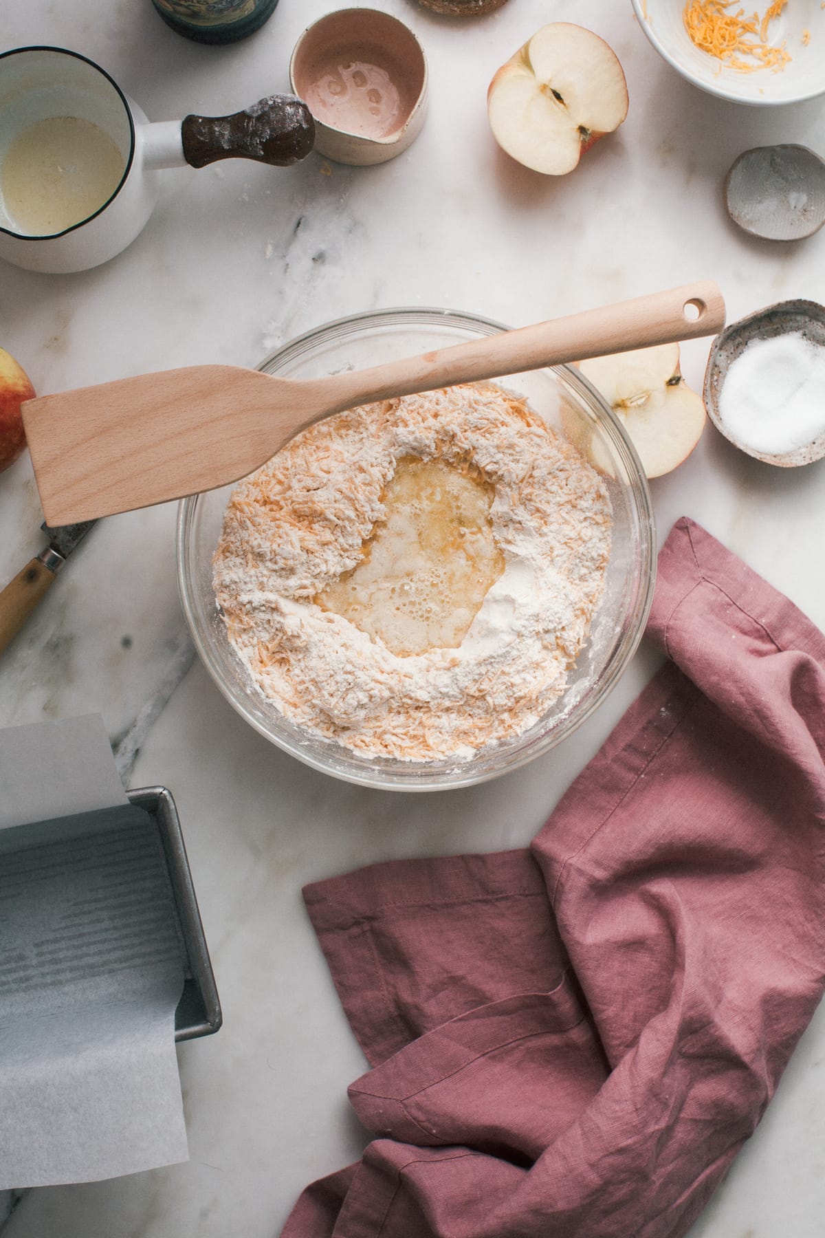 Apple Cider Cheddar Bread