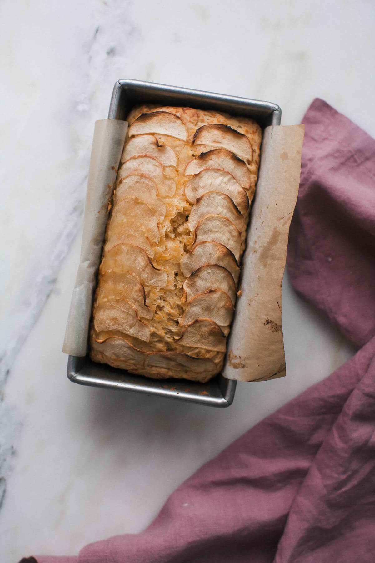 Apple Cider Cheddar Bread