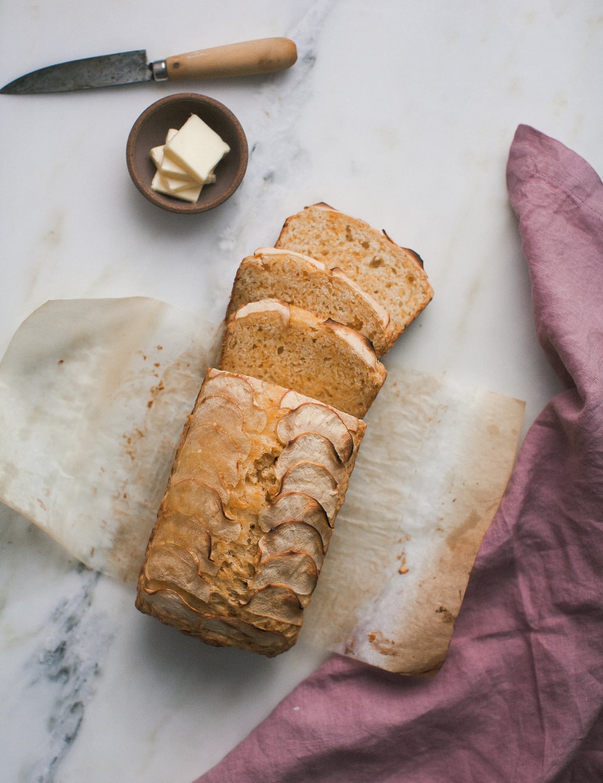 Apple Cider Cheddar Bread