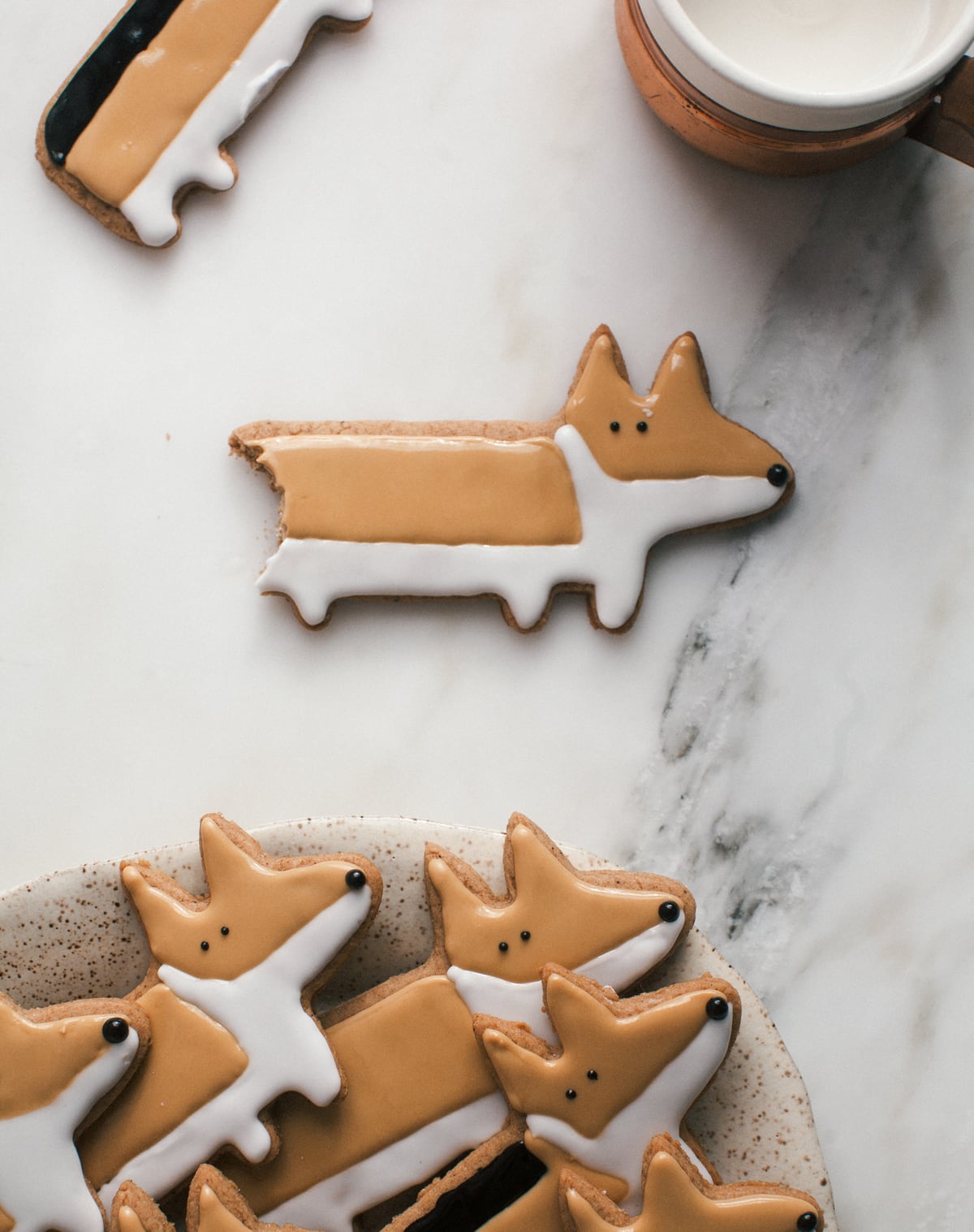 Corgi Chai Cookies