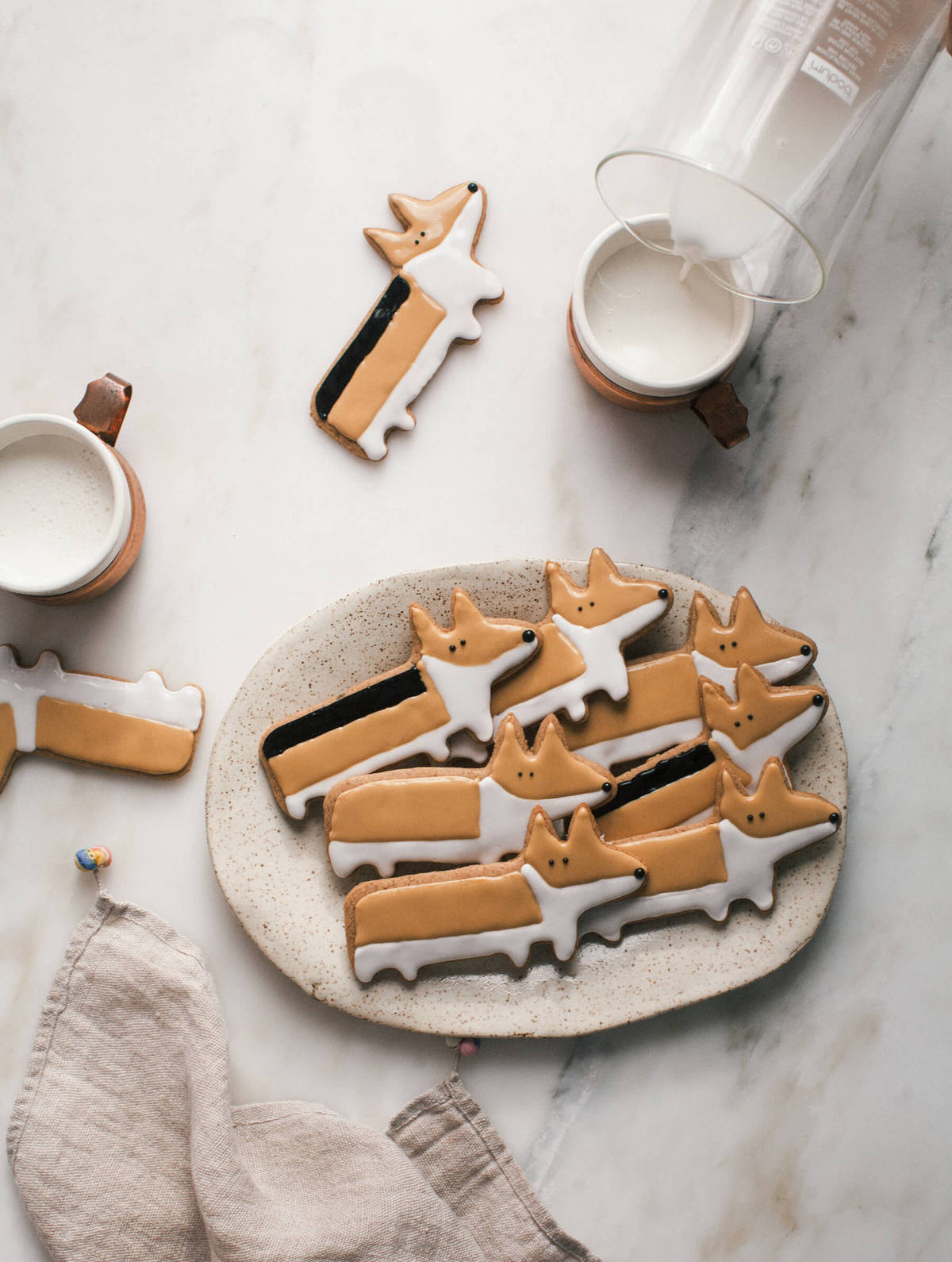 Corgi Chai Cookies