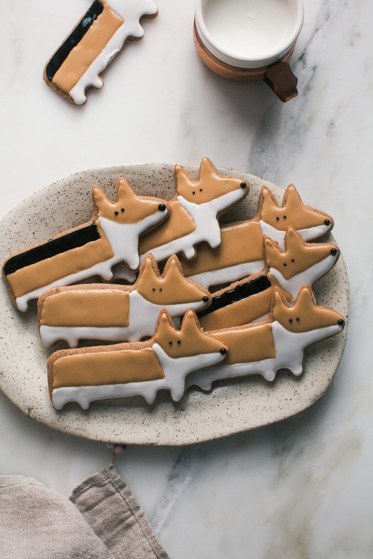 Corgi Chai Cookies