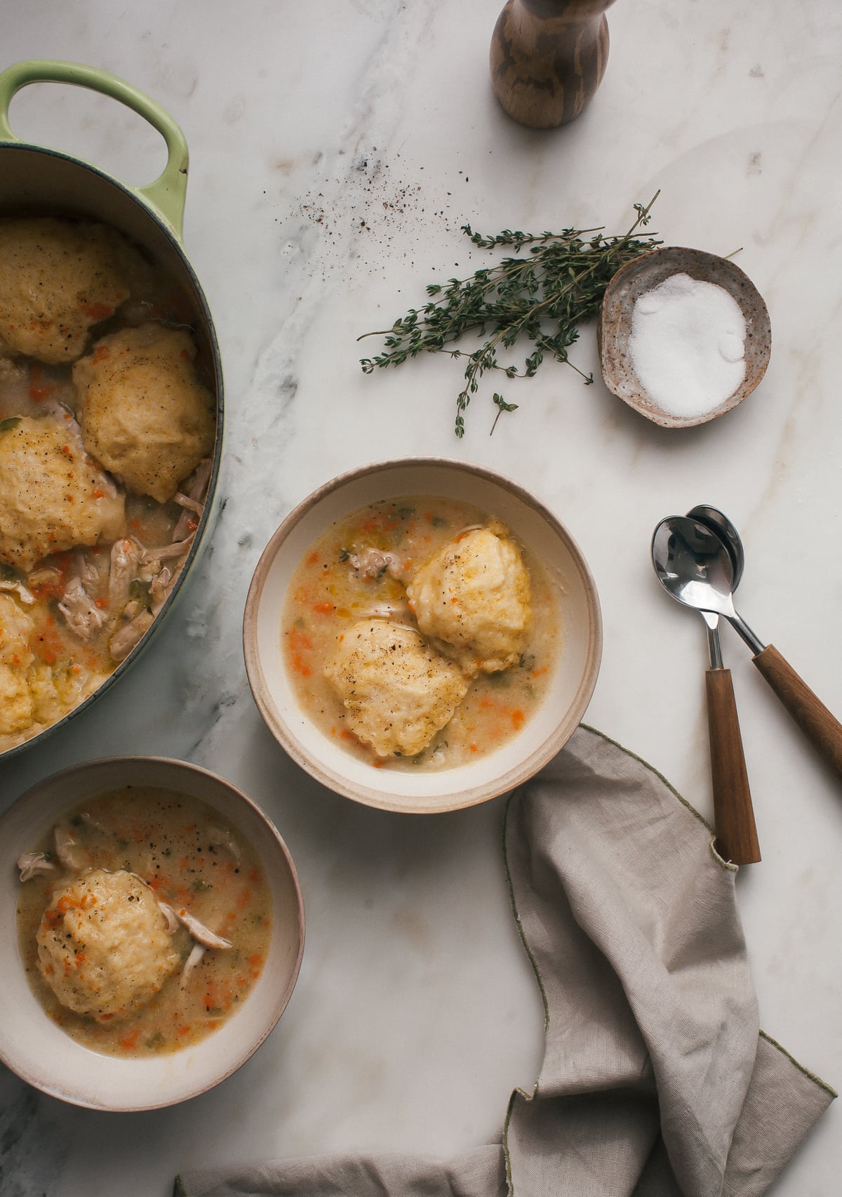 Cornbread Chicken and Dumplings