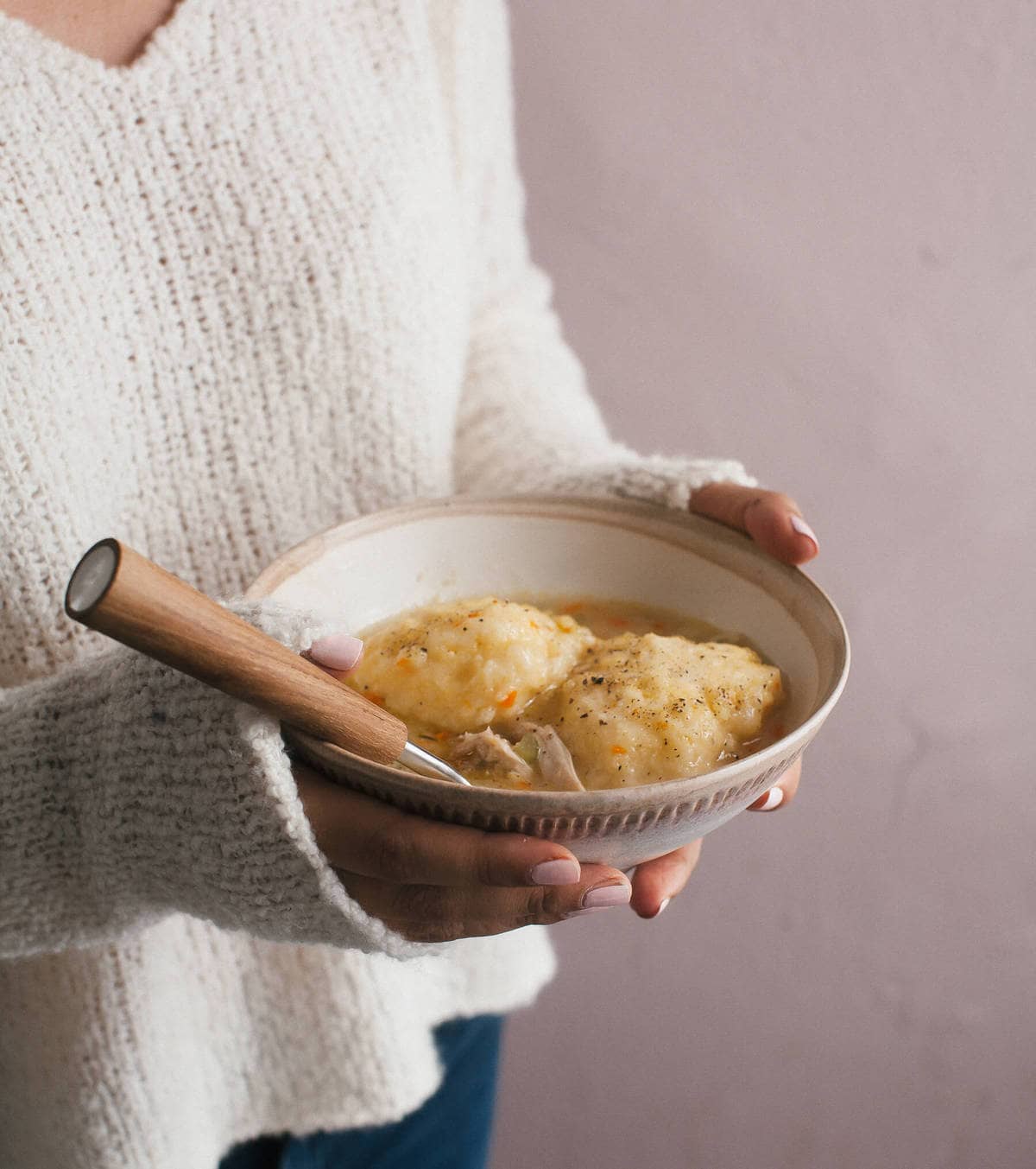 cornbread chicken + dumplings