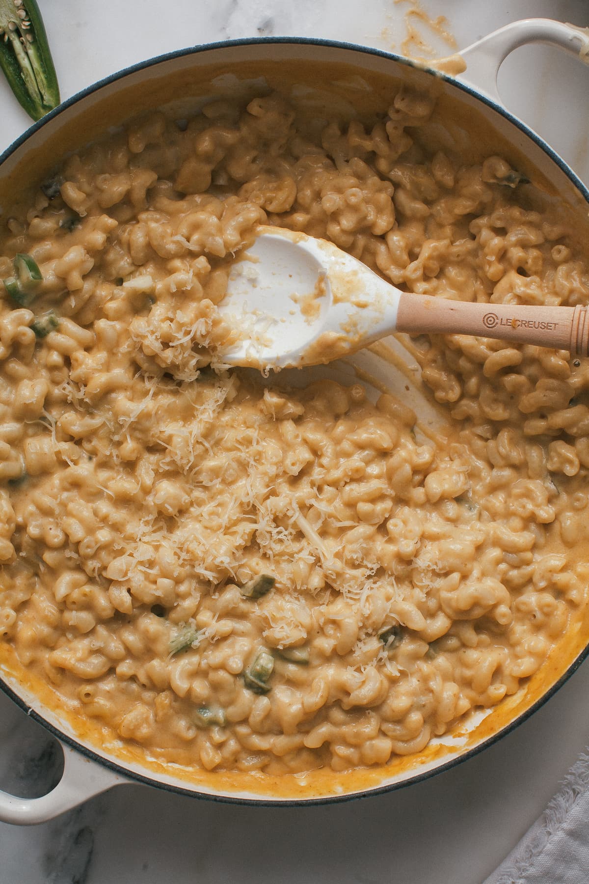 Pumpkin Raclette Macaroni and Cheese