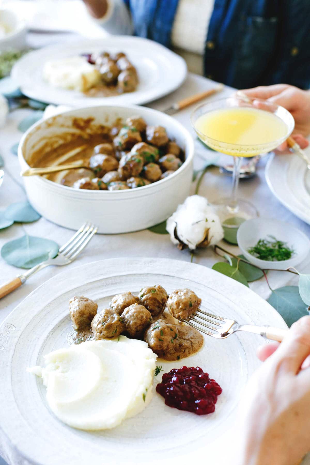 Scadinavian-Inspired Anthropologie Brunch