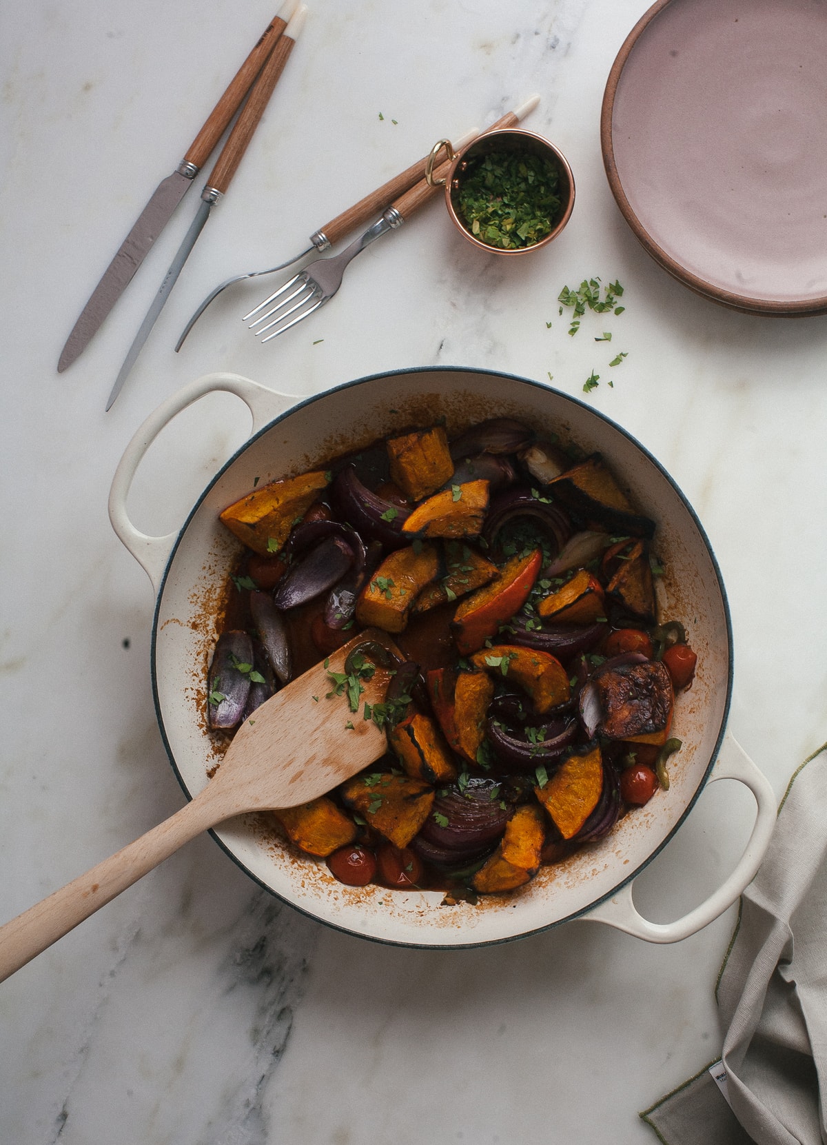 Squash Saltado 