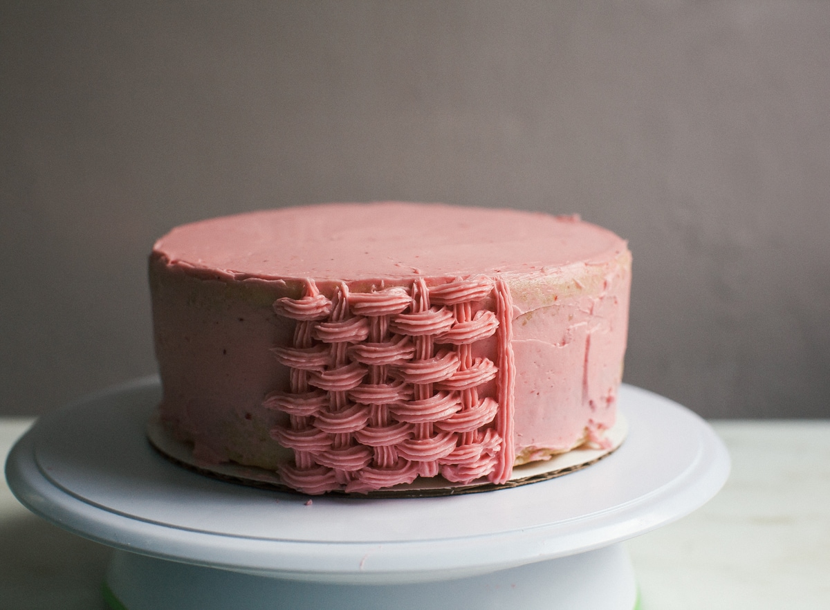 Cranberry Chestnut Cake