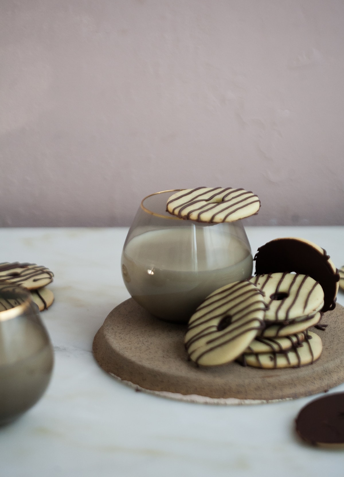 Fudge-Striped Cookies