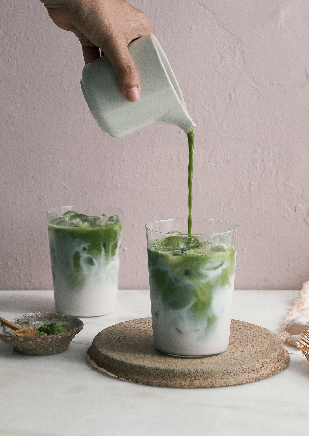 Iced Matcha Latte An Easy Recipe - A Cozy Kitchen