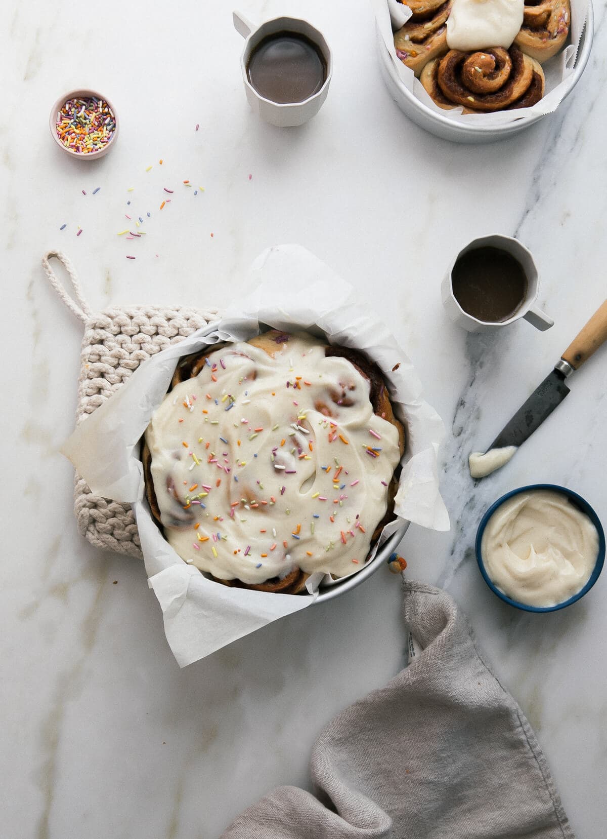 funfetti cinnamon rolls