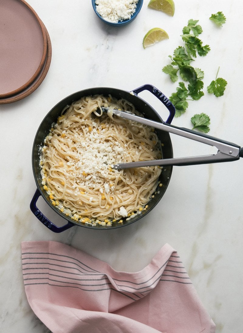 Creamy Elote (Mexican Corn) Pasta A Cozy Kitchen