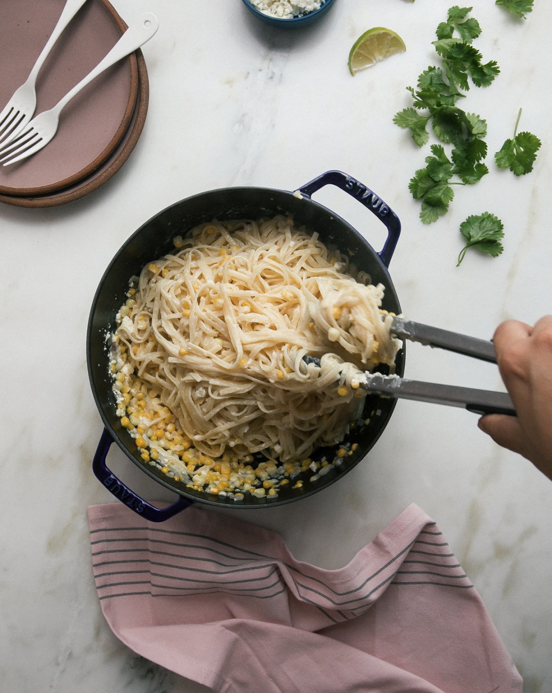 Creamy Elote (Mexican Corn) Pasta A Cozy Kitchen