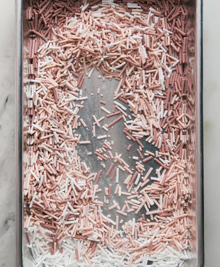 Homemade Sprinkles {Make Custom Sprinkles at Home!} - A Cozy Kitchen