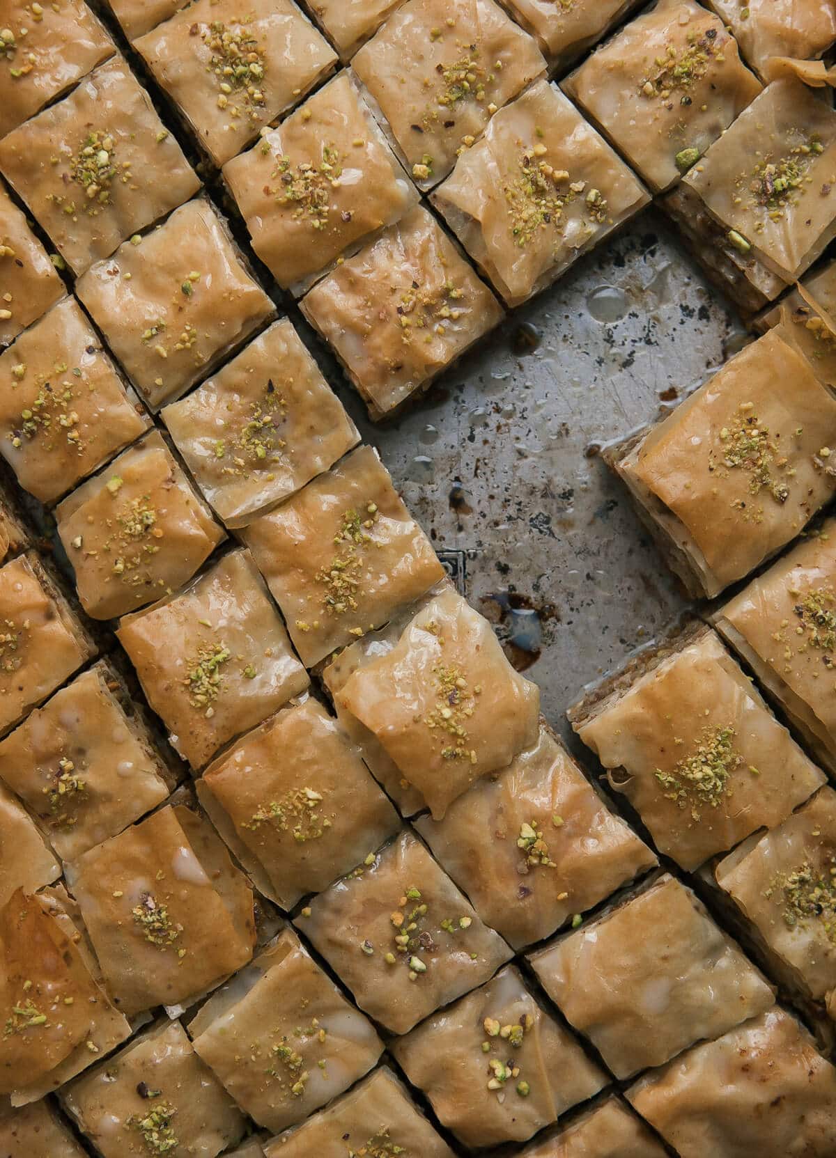 Pistachio and Almond Baklava Recipe 