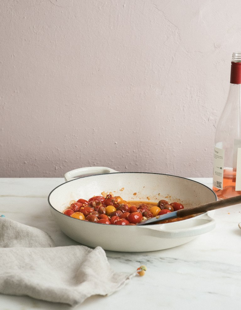 Lobster Pasta with Cherry Tomatoes A Cozy Kitchen