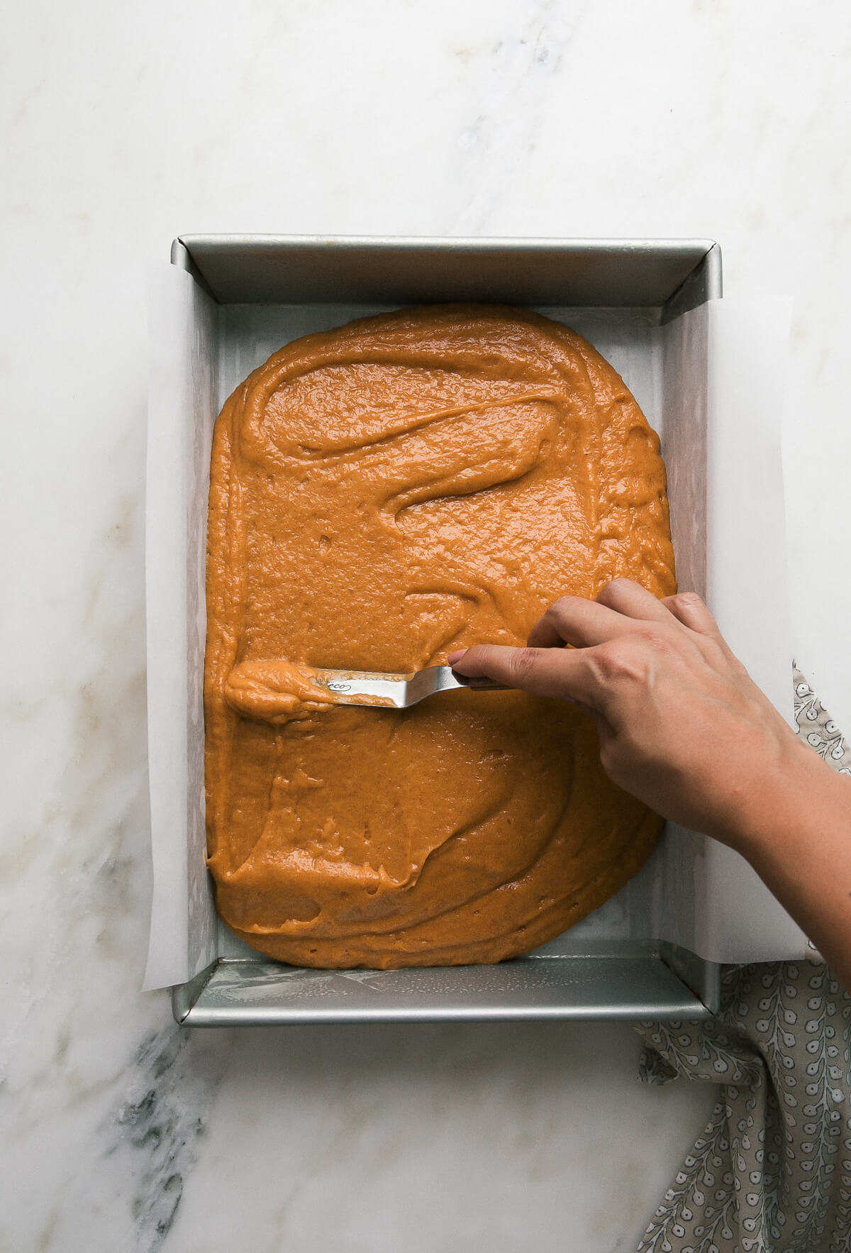 Pumpkin Sheet Cake Pre-Bake